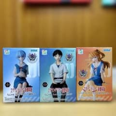 ③　ヱヴァンゲリヲン 新劇場版 ちょこのせフィギュア 3体セット