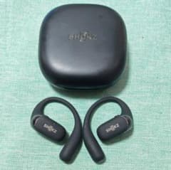 Shokz OpenFit2 完全ワイヤレスイヤホン ブラック 充電ケース付き