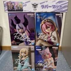 holoX Relax time 未開封フィギュア・ラバーマット5種セット