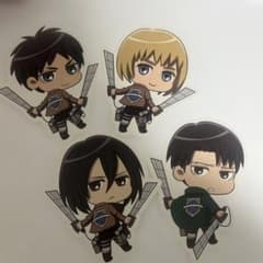 進撃の巨人 ハガキ　4体セットのサムネイル