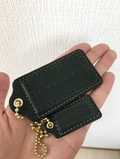 COACH コーチ 革製 キーフォルダー キーチャーム  二個セットのサムネイル