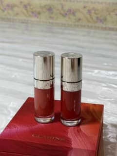 新品　CLARINS クラランス リップオイル 2本セット 限定BOX付きのサムネイル