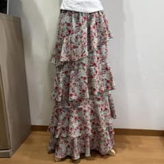 SONIA JOHNES ファルダ 花柄くすみグリーン ボランテ - メルカリ