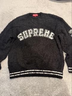 Shu Waka 様専用　Supreme ブラック クルーネックセーターのサムネイル