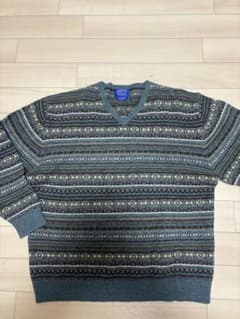 90s PENDLETON ペンドルトン ラムウール ニット セーター XLのサムネイル