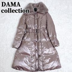 DAMA collection ダウンコート ベルテッド レッキスファー ベルト