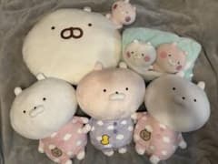 이른 사람 승리 5 점 세트 이치 반 쿠지 우사 마루 봉제 인형 네무네무 타임