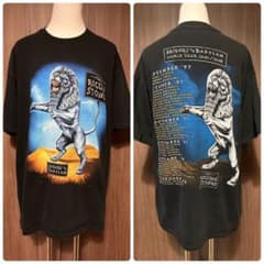90s ヴィンテージ ロックT ローリングストーンズ アメリカ古着 ライオン ローリングストーンズ ライオン 90S USA anvil 赤タグ - メルカリ