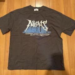 WEGO VINTAGE グラフィックTシャツ チャコール Sサイズのサムネイル