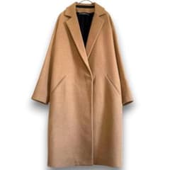 美品 キャメル(らくだ)100%お素材 32 PARADIS サイドジップコート