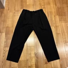 パンツ BUDSPOOL. EASY PLEATED TROUSERS BUDSPOOL EASY PLEATED TROUSERS 黒xl - メルカリ