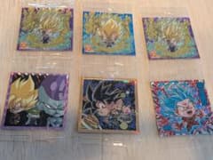 ドラゴンボール 超戦士シールウエハース 6枚セットのサムネイル