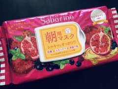 サボリーノ 目ざまシート 完熟果実の高保湿タイプ 28枚入のサムネイル