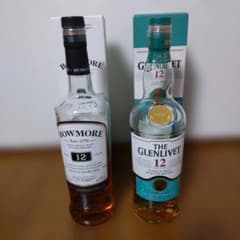 ボウモア12年 ザ・グレンリベット12年 飲みかけ 2本セット - メルカリ