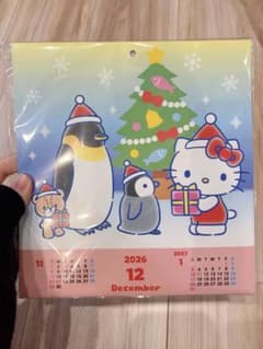 ハローキティ 2026年壁掛けカレンダーのサムネイル