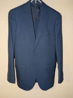 TOMORROWLAND ブルー ビジネススーツ サイズ48 - メルカリ