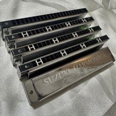 SUZUKI /TOMBO ハーモニカ 5点セット まとめ売り 日本製 - メルカリ