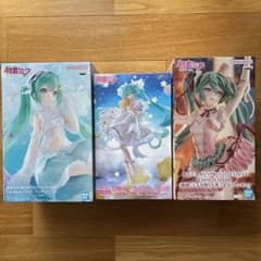 初音ミク フィギュア 3体セットのサムネイル
