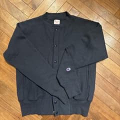 champion スナップ　カーディガン　usa ネイビーのサムネイル
