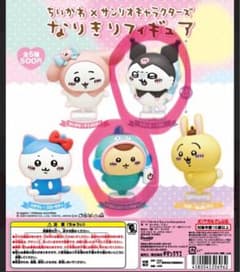 ちいかわ × サンリオキャラクターズ フィギュア　くりまんじゅう モモンガ セッのサムネイル