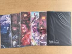 극장판 Fate/stay night HF Ⅱ&Ⅲ 클리어 파일 6장 세트