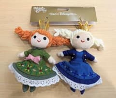 【新品未使用】ファンタジースプリングス　アナと雪の女王　ぬいぐるみチャームのサムネイル
