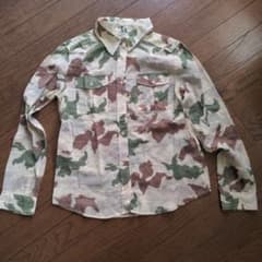 I TTC TA TIC 迷彩柄シアーシャツ Lサイズ【袖ロールアップ可】のサムネイル