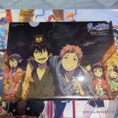 파란 祓魔師 클리어 파일 양면