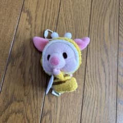 【当時物】ディズニー ピグレット みつばち マスコット ぬいぐるみのサムネイル