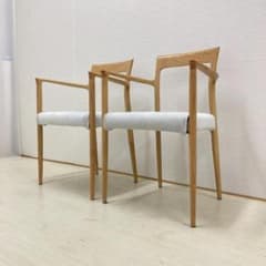 展示品 アクタス ニーム オーク材 ダイニングチェア アームチェア 椅子