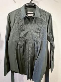 AMERI Vintageグリーン 長袖シャツ ビスチェ刺繍のサムネイル
