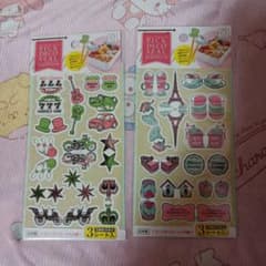 ＊オマケ＊PICK DECO SEAL ハンドメイドゲーム シール 3シートのサムネイル