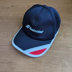 Babolat テニスキャップ ネイビー - メルカリ
