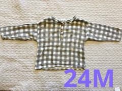 STUDIOBOHEMEPARIS ギンガムトップス　24Mのサムネイル