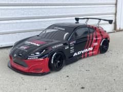 ヨコモ　PANDEM GR86 ボディ　ADVANカラー Poprace 1/64 PANDEM GR86 ADVAN Diecast Scale Model Car PR640228