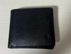 Polo 黒の折りたたみ財布のサムネイル
