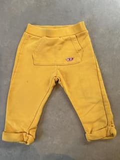 DIESEL パンツ 9-12M マスタードのサムネイル