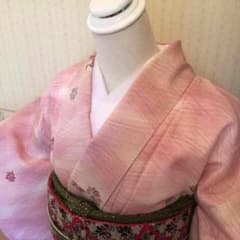 桃色のお着物のサムネイル