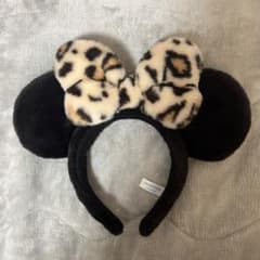あみ様専用　ディズニー　カチューシャ　ヒョウ柄　ミニーのサムネイル
