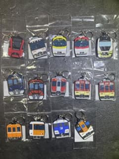 近鉄 電車 ラバーキーホルダー 「ひのとり さくらライナー 1A系 8A系など」 m16075059341_1.jpg?1772582263