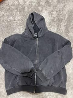 美品】SKYLRKジップパーカー チャコール サイズ - メルカリ