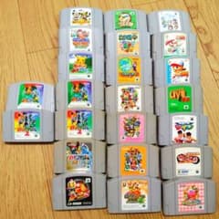 【豪華23本】64ソフトまとめ売り 爆ボン2 バンカズ2 マリパ ポケスタのサムネイル