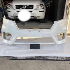 ステップワゴン フロントバンパー 白 ホンダ ステップワゴン 純正フロントバンパー RP 美品 中古品