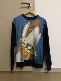 スペースシャトル ロケット　ラグランスウェットのサムネイル