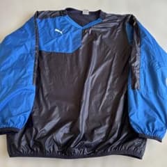 PUMA ピステ ウィンドブレーカー 160㎝ 青・黒のサムネイル