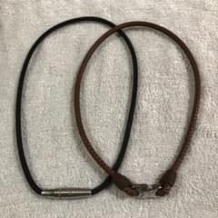 ファイティンファイテン　ＲＡＫＵＷＡチタンネックレス（50センチ)ブラックのサムネイル