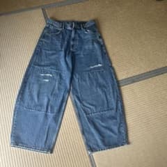 ワイドレッグ ダメージデニムパンツ ALLSAINTSのサムネイル