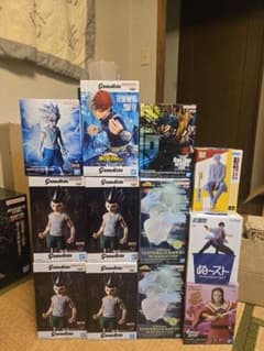 ハンターハンター&ヒロアカ等人気アニメプライズフィギュア12体セット
