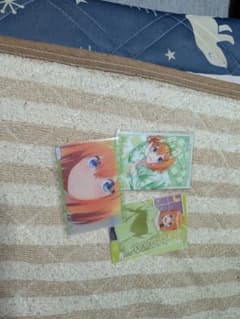 五等分の花嫁 中野四葉 カード 3枚セットのサムネイル