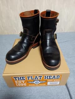 ま*さ様 美品　THE FLAT HEAD ホースハイドエンジニアブーツ　サイズ ま*さ様 美品 THE FLAT HEAD ホースハイドエンジニアブーツ サイズ